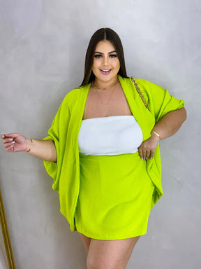 Conjunto Elegance California I – 3 Peças – Plus Size