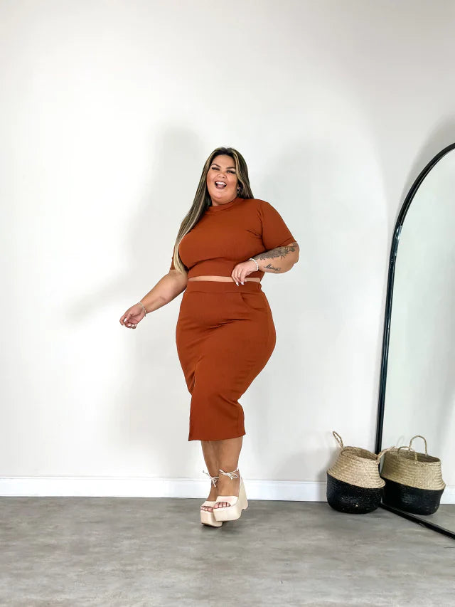 Conjunto Basic Rio II – 2 Peças – Plus Size