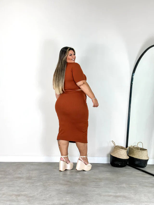 Conjunto Basic Rio II – 2 Peças – Plus Size