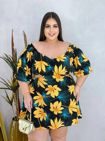 Macaquinho Comfort Santorini V – 1 Peça – Plus Size