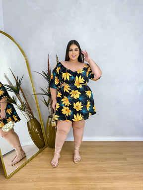 Macaquinho Comfort Santorini V – 1 Peça – Plus Size