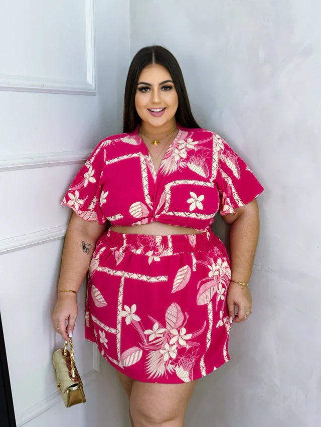 Conjunto Basic California II – 2 Peças – Plus Size