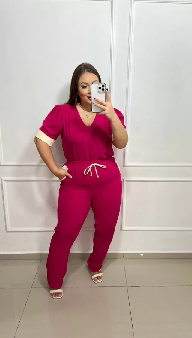 Conjunto Elegance Vancouver II – 2 Peças – Plus Size