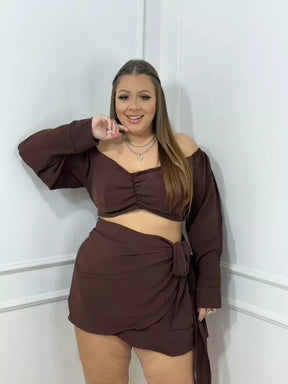 Conjunto Basic California I – 2 Peças – Plus Size