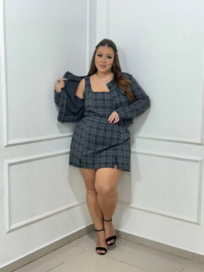 Conjunto Premium Manhattan I – 3 Peças – Plus Size