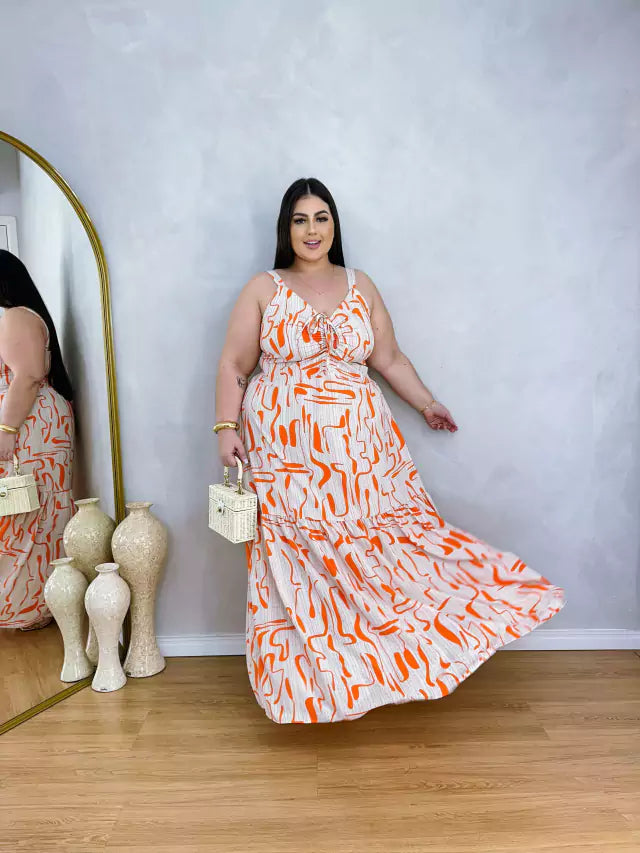 Vestido Elegance Santorini II – Plus Size